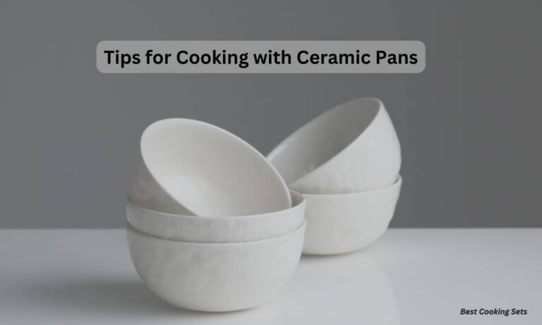 tips for cooking with ceramic pans